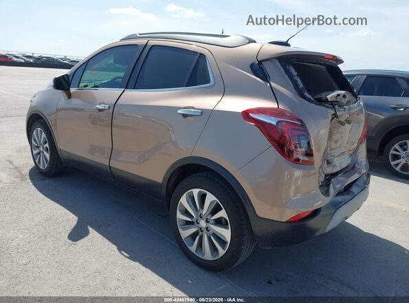 KL4CJASB7JB677898 2018 BUICK ENCORE Brown უკანა მარცხენა