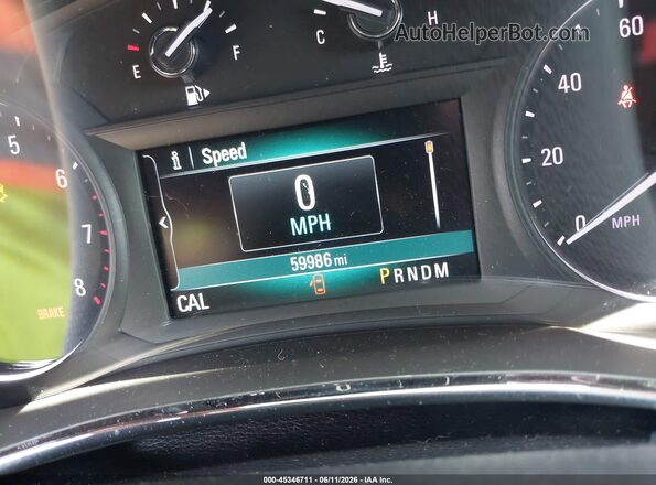 KL4CJASB7JB710138 2018 BUICK ENCORE White Вид задніх сидінь