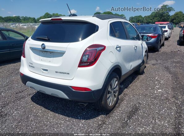 KL4CJASB7JB710138 2018 BUICK ENCORE White Задня права чверть