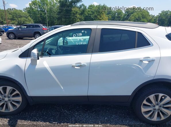 KL4CJASB7JB710138 2018 BUICK ENCORE White Панорамний вид салону 360°