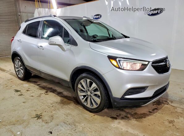 KL4CJASB7KB709279 2019 BUICK ENCORE Серый Передняя правая четверть