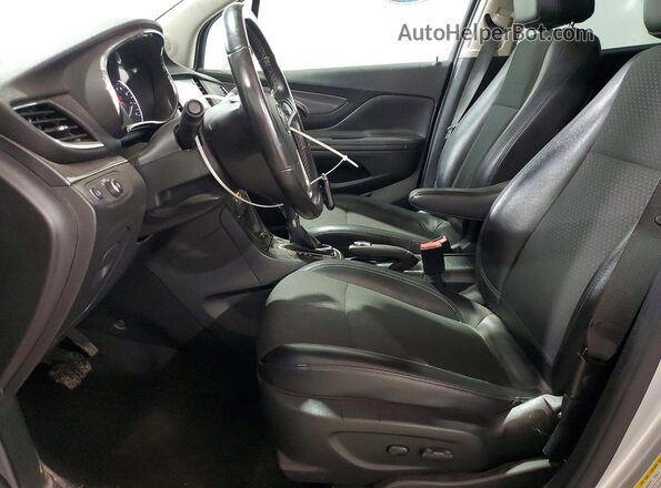 KL4CJASB7KB709279 2019 BUICK ENCORE Серый Вид салона спереди