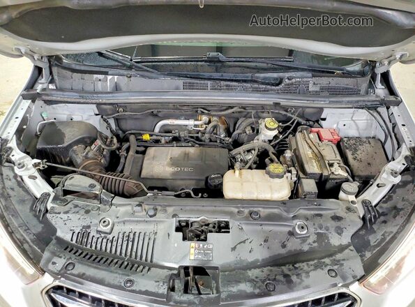 KL4CJASB7KB709279 2019 BUICK ENCORE Серый Вид задней части салона