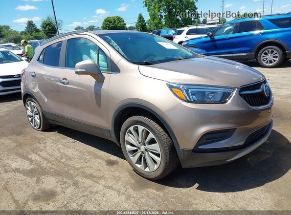 KL4CJASB7KB853768 2019 BUICK ENCORE Gold Widok wnętrza z tyłu