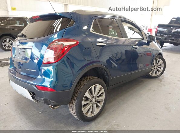 KL4CJASB7KB906677 2019 BUICK ENCORE Blue უკანა მარჯვენა