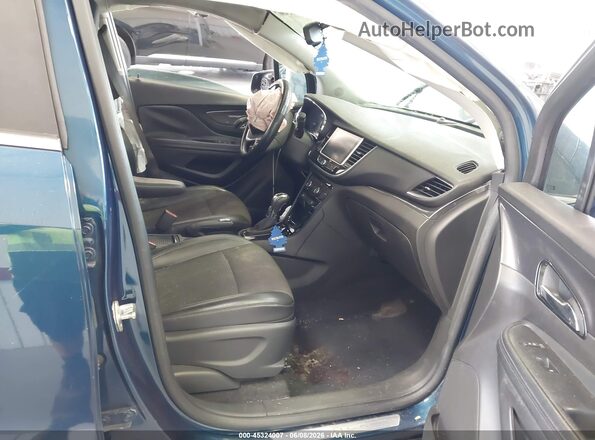 KL4CJASB7KB906677 2019 BUICK ENCORE Blue წინა სალონის ხედი