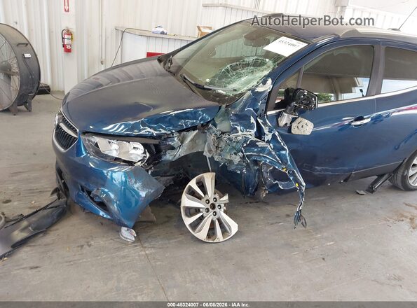 KL4CJASB7KB906677 2019 BUICK ENCORE Blue წინა ხედი