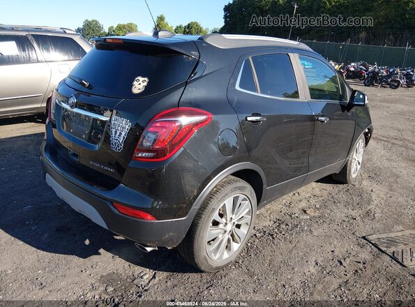 KL4CJASB7KB936584 2019 BUICK ENCORE Черный Задняя правая четверть