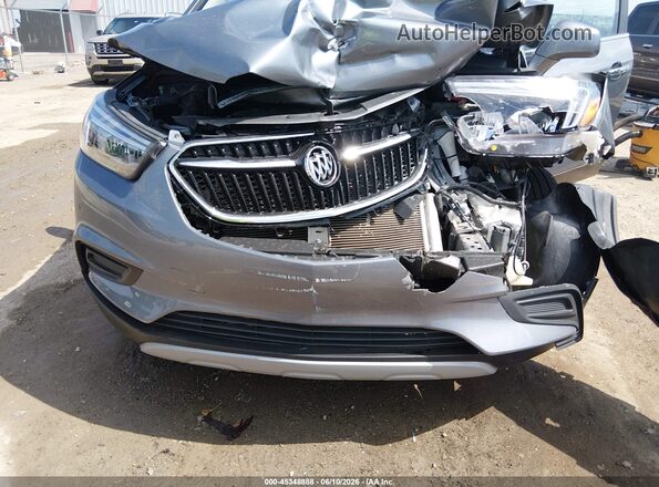 KL4CJASB7LB010431 2020 BUICK ENCORE Gray Front view