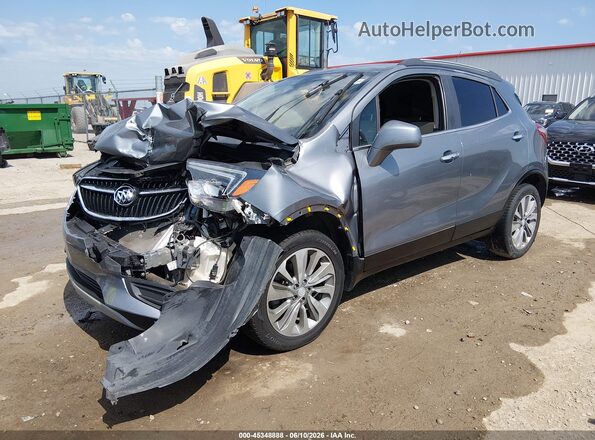 KL4CJASB7LB010431 2020 BUICK ENCORE Gray Front left