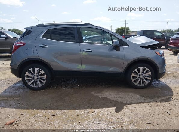 KL4CJASB7LB010431 2020 BUICK ENCORE Gray Rear interior view