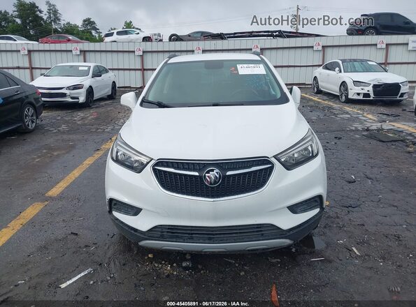 KL4CJASB8LB012883 2020 BUICK ENCORE White Առջևի վահանակի տեսք