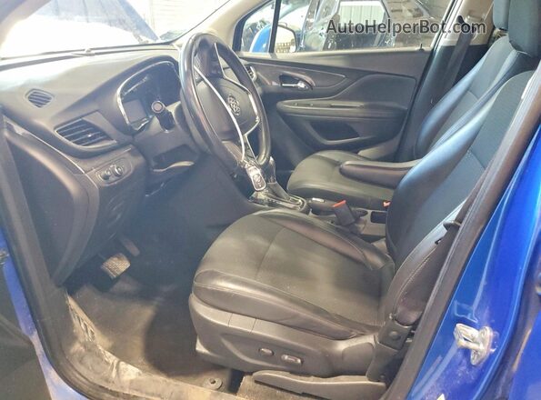 KL4CJASB9JB537187 2018 BUICK ENCORE Blue Սալոնի դիմացի տեսք