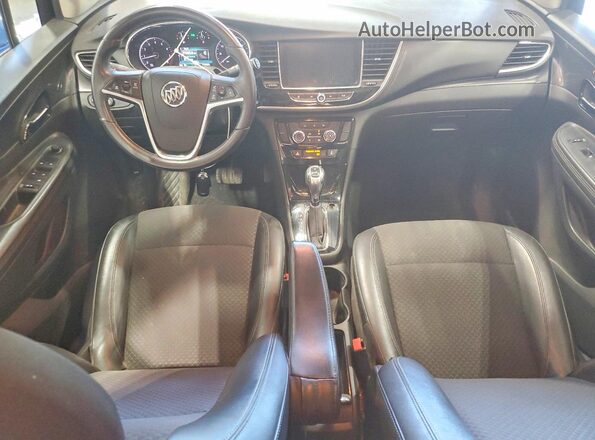 KL4CJASB9JB537187 2018 BUICK ENCORE Blue Առջևի վահանակի տեսք