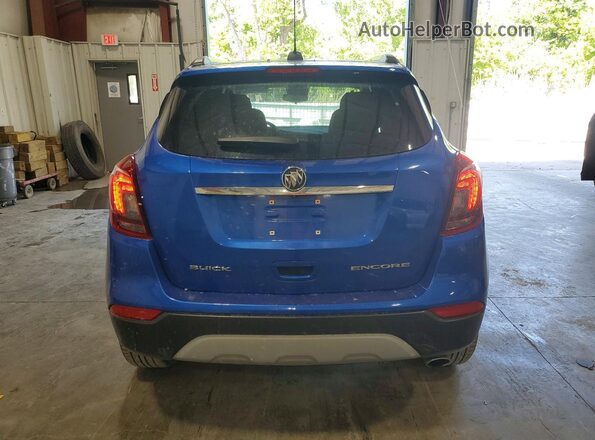 KL4CJASB9JB537187 2018 BUICK ENCORE Blue Հետևի տեսք