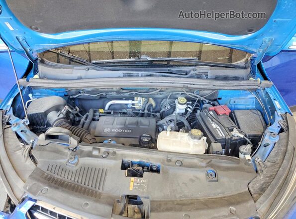 KL4CJASB9JB537187 2018 BUICK ENCORE Blue Սալոնի հետևի տեսք
