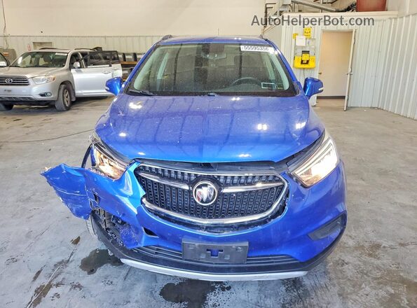 KL4CJASB9JB537187 2018 BUICK ENCORE Blue Դիմացի տեսք