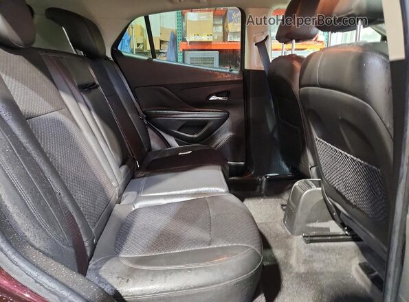 KL4CJASB9JB542146 2018 BUICK ENCORE Purple Вид задньої частини салону