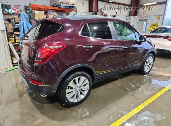 KL4CJASB9JB542146 2018 BUICK ENCORE Purple Задня права чверть