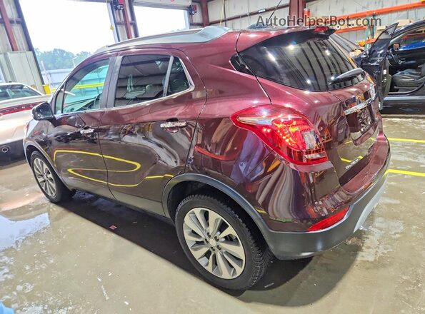 KL4CJASB9JB542146 2018 BUICK ENCORE Purple Задня ліва чверть