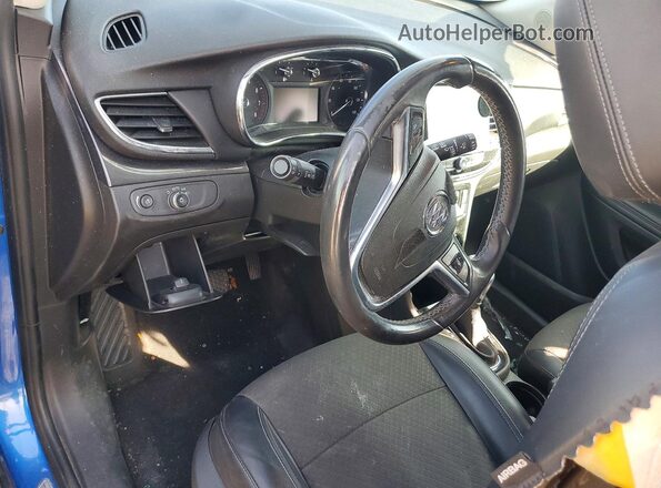 KL4CJASB9JB596949 2018 BUICK ENCORE Blue Widok deski rozdzielczej