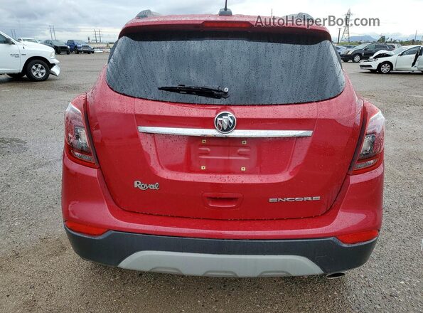 KL4CJASB9KB708991 2019 BUICK ENCORE Maroon Rear view