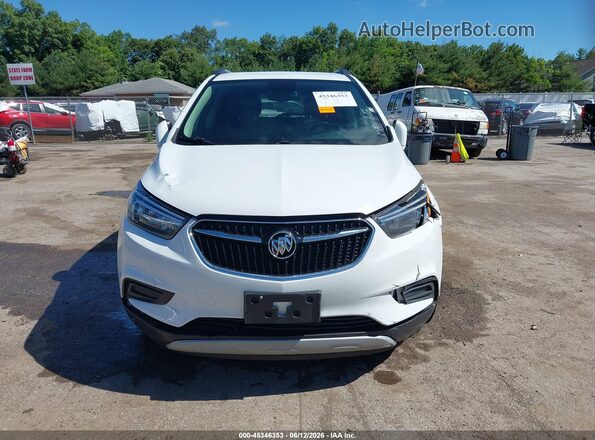 KL4CJASB9KB767796 2019 BUICK ENCORE White Սարքավորումների վահանակի տեսք
