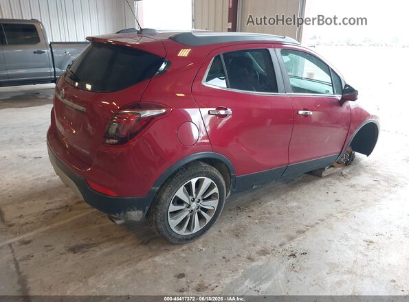 KL4CJASB9KB918894 2019 BUICK ENCORE Red Rear right