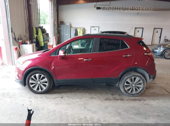 KL4CJASB9KB918894 2019 BUICK ENCORE Red 360 interior view