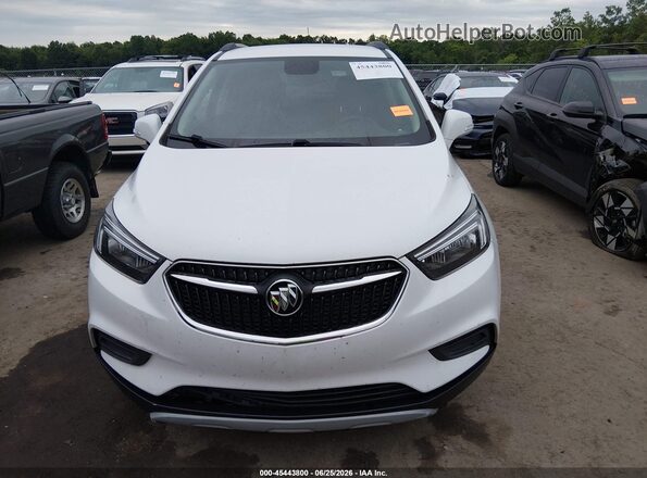 KL4CJASB9KB940202 2019 BUICK ENCORE White Вид щитка приладів