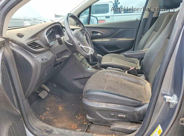 KL4CJASB9KB953824 2019 BUICK ENCORE Silver Front interior view