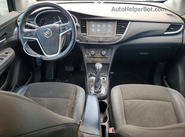 KL4CJASB9KB953824 2019 BUICK ENCORE Silver Dashboard view