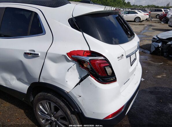 KL4CJASBXHB073062 2017 BUICK ENCORE White Rear interior view