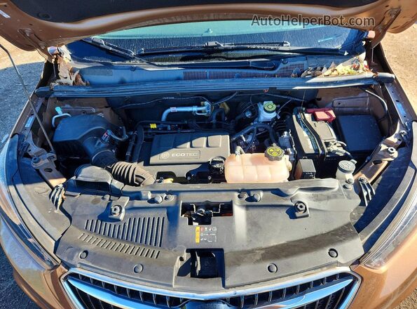 KL4CJASBXHB108683 2017 BUICK ENCORE Коричневый Вид задней части салона