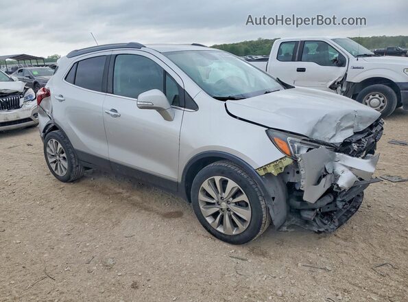 KL4CJASBXHB119232 2017 BUICK ENCORE Silver Front right