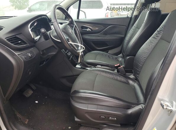 KL4CJASBXHB119232 2017 BUICK ENCORE Silver Front interior view