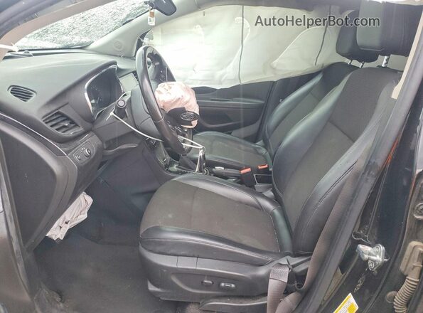 KL4CJASBXJB631871 2018 BUICK ENCORE Black Front interior view