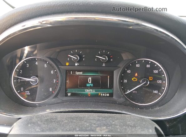 KL4CJASBXJB644846 2018 BUICK ENCORE Black Вид задніх сидінь