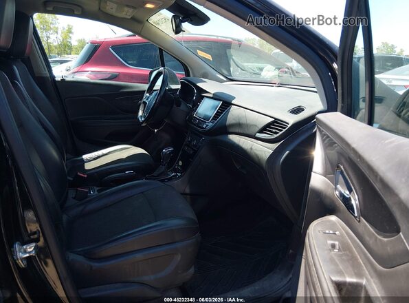 KL4CJASBXJB644846 2018 BUICK ENCORE Black Вид салону спереду