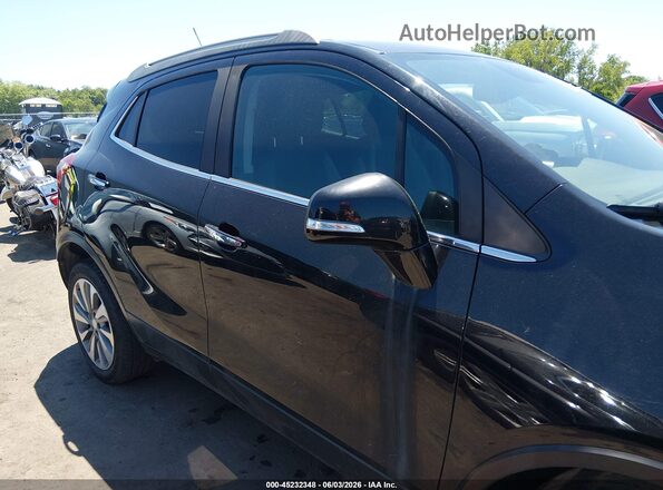 KL4CJASBXJB644846 2018 BUICK ENCORE Black Вид задньої частини салону