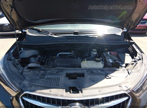 KL4CJASBXJB644846 2018 BUICK ENCORE Black Вид ззаду