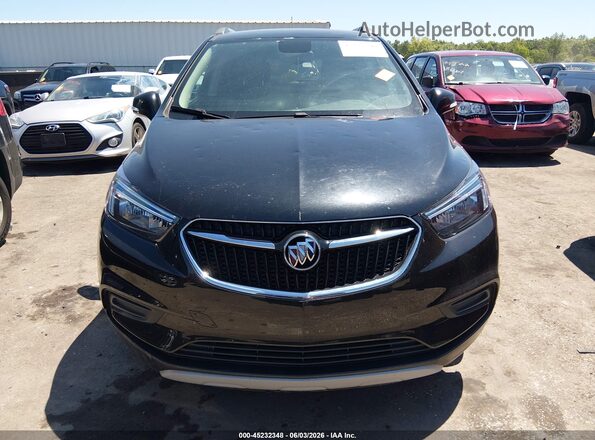 KL4CJASBXJB644846 2018 BUICK ENCORE Black Вид щитка приладів