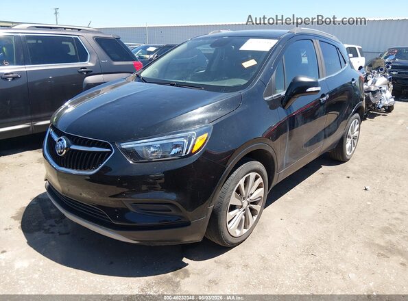 KL4CJASBXJB644846 2018 BUICK ENCORE Black Передня ліва чверть