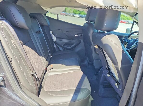 KL4CJASBXJB653420 2018 BUICK ENCORE Gray Rear interior view