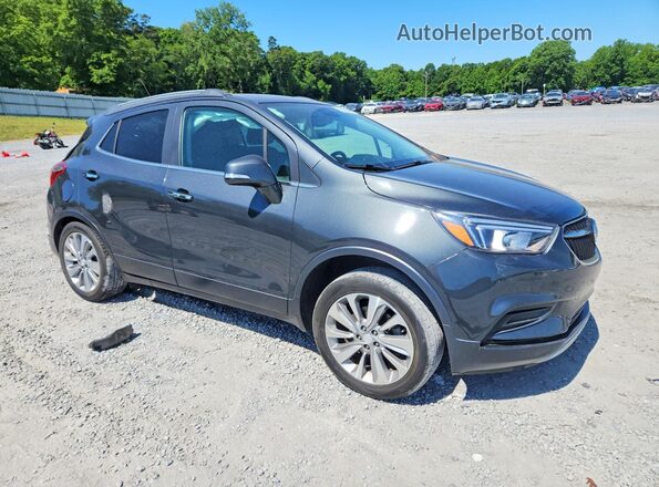KL4CJASBXJB653420 2018 BUICK ENCORE Gray Front right