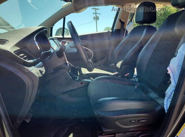 KL4CJASBXJB653420 2018 BUICK ENCORE Gray Front interior view