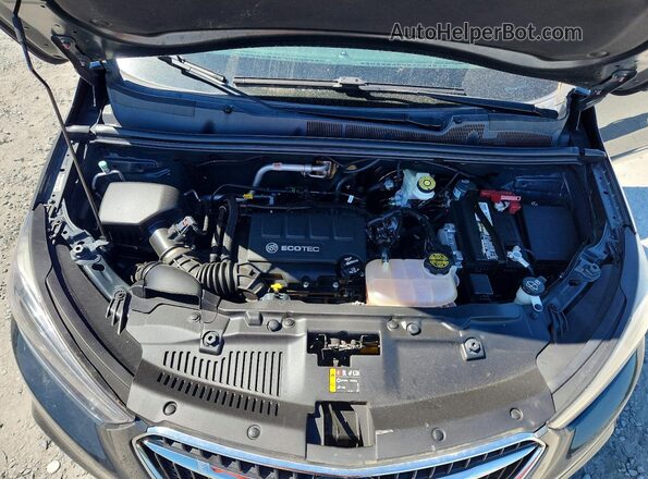 KL4CJASBXJB653420 2018 BUICK ENCORE Gray Engine compartment view