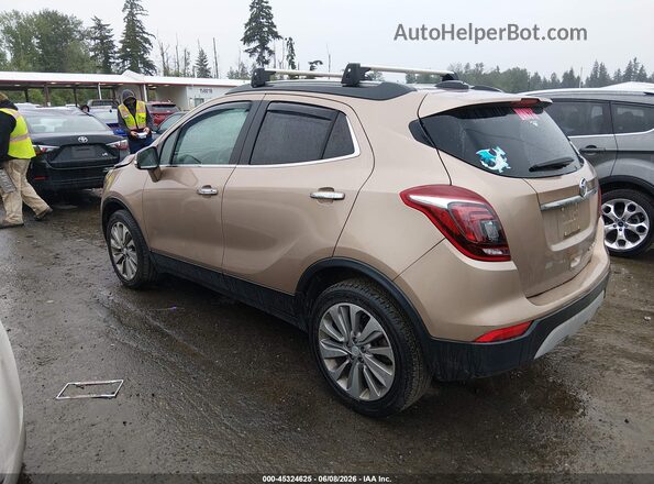 KL4CJASBXKB733057 2019 BUICK ENCORE Beige Rear left