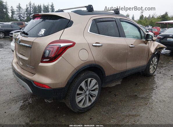 KL4CJASBXKB733057 2019 BUICK ENCORE Beige Rear right