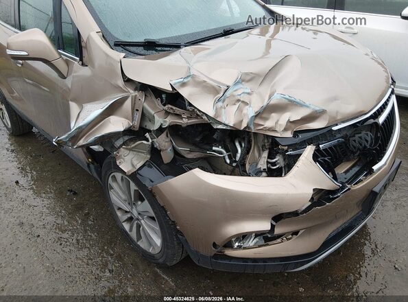 KL4CJASBXKB733057 2019 BUICK ENCORE Beige Front view